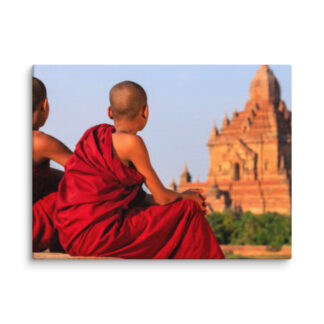 Youthful Serenity Amongst Ancient Pagodas