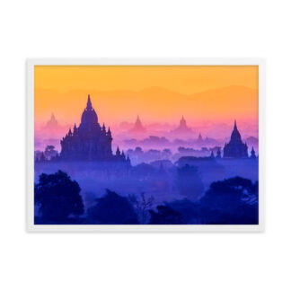 Mystical Dawn over Bagan Temples